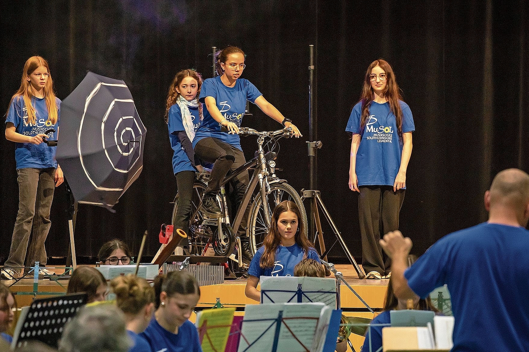 Die Zeitmaschine: Sie dreht sich im Hand- beziehungsweise im Fussbetrieb.