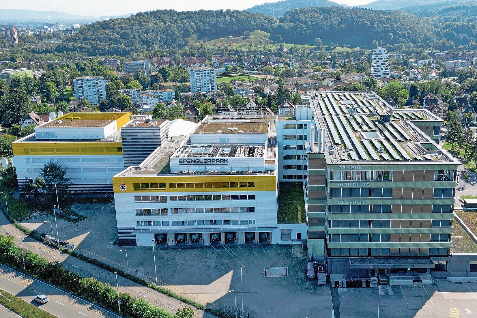 Umzug: Die Gemeindeverwaltung zieht in den Spenglerpark. Foto:ZVg / Gemeinde Münchenstein Umzug: Die Gemeindeverwaltung zieht in den Spenglerpark. Foto:ZVg / Gemeinde Münchenstein