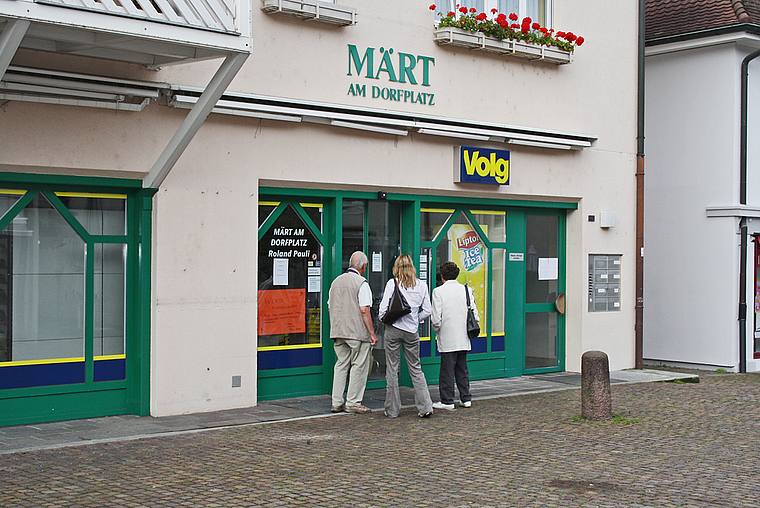 Seit dem 23. August geschlossen: Die Ladenbetreiberin primo Roland Pauli GmbH hat Konkurs angemeldet. Foto: Simon F. Eglin