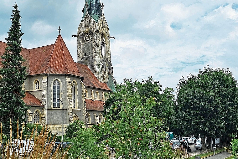 Ruhigere Morgenstunden: Die Glocken der Herz-Jesu-Kirche läuten ab Januar erst um 7 Uhr morgens. Foto: Melanie Brêchet