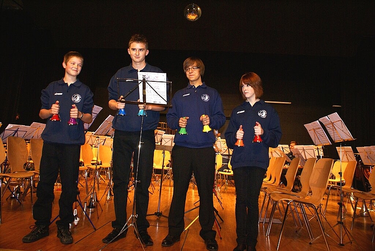 Glockenspiel im Quartett: Guten Abend, gute Nacht. Foto: Jürg Jeanloz