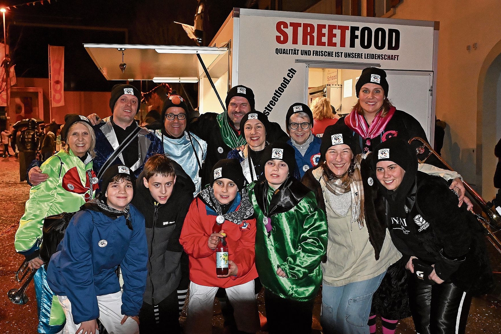 D Schmudo-Gugge: Sie spielt jeweils nur an der Fasnacht zusammen – allerdings kennen sich die meisten Mitglieder schon vom Musikverein Concordia Dornach. 