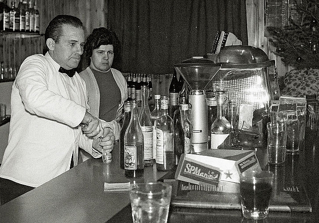 Gastfreundschaft wurde grossgeschrieben: Familie Gusmini bewirtete das «Ritrovo» über viele Jahre hinweg. Fotos: zVg/Heimatmuseum aesch