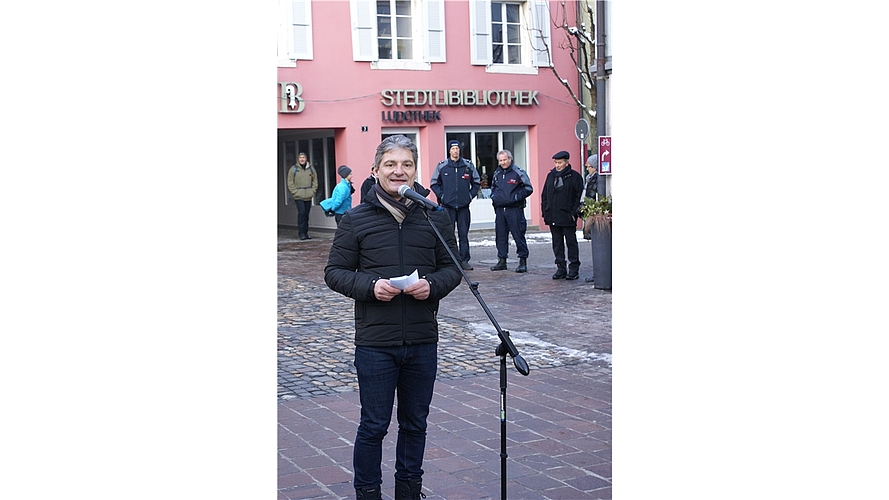 Glückwünsche zum neuen Jahr: Stadtpräsident Alexander Imhof.