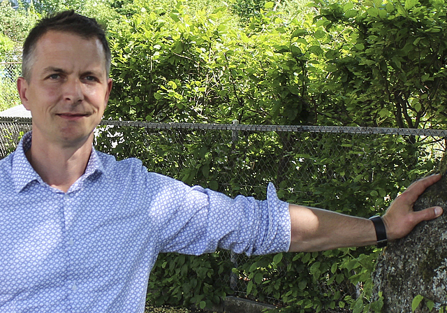 Will das Profil schärfen: Christian Schlatter, neu gewählter Präsident des Forums Schwarzbubenland.  Foto: Caspar Reimer