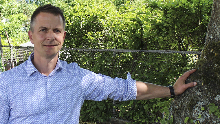 Will das Profil schärfen: Christian Schlatter, neu gewählter Präsident des Forums Schwarzbubenland. Foto: Caspar Reimer