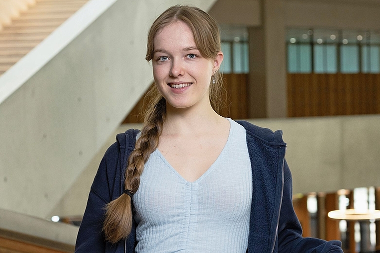 Pläne nach dem Abschluss: Seraina Hänggi will Biotechnologie oder Chemie- und Bioingenieurwissenschaften studieren. Foto: zVg
