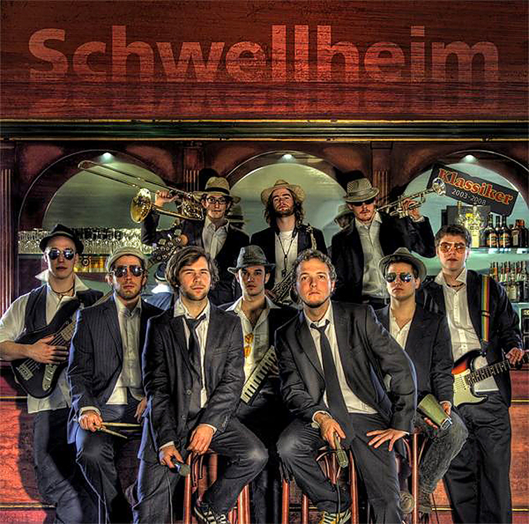 In Reinach auch am Start: Die Allschwiler Reggae-Big-Band Schwellheim garantiert am Open Air DeciBL für laute Töne. Foto: ZVG