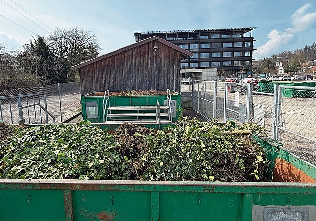 Bald Vergangenheit: Die Grüngutsammelstelle im Birspark wird durch eine Haus-zu-Haus-Sammlung ersetzt. Foto: Gaby Walther