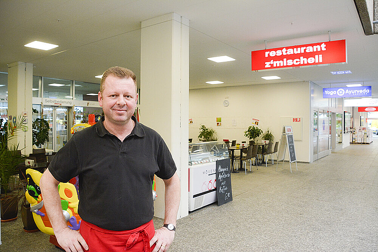 Zog vor Gericht: Ugur Karaca, seit Juli 2011 Wirt im Restaurant «z Mischeli». Foto: Heiner Leuthardt