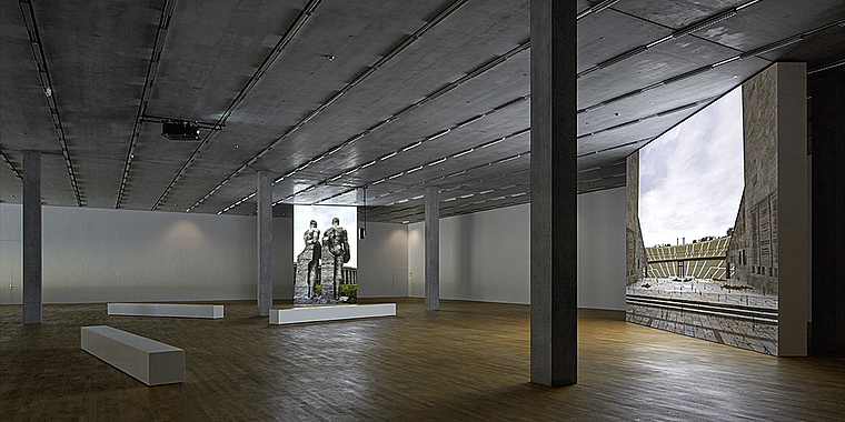 Eine ungewöhnliche Erfahrung von Zeit: David Claerbouts «Olympia» im Schaulager. Foto: zVg / Tom Bisig, Basel.