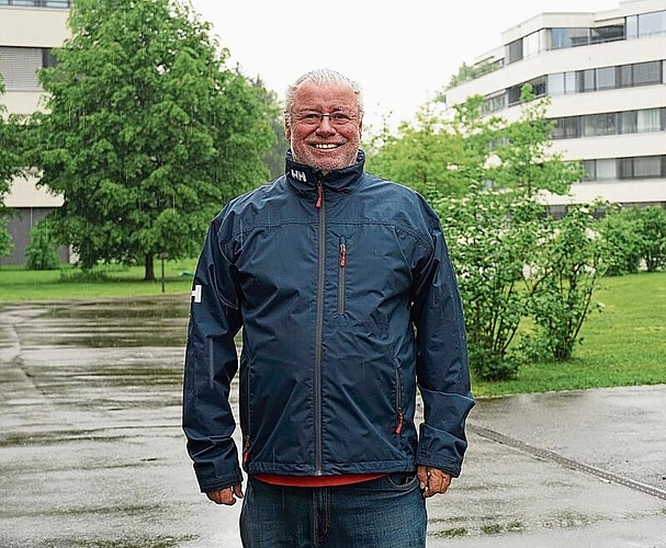 Im Ausschuss für die technischen Belange der Anlage zuständig: Hans Wach. 
         
         
            Foto: Tobias Gfeller