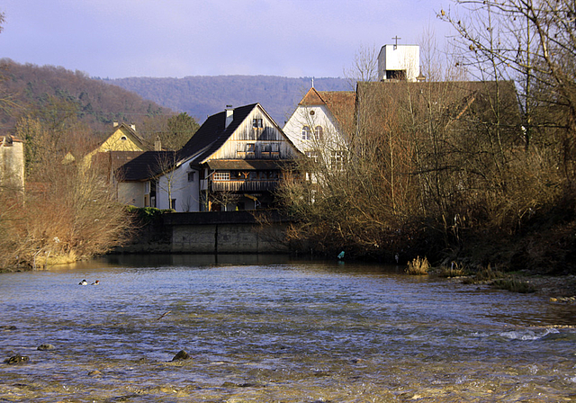 Heimtückisch: Die Idylle trügt beim Zusammenfluss von Lüssel und Birs.  Foto: Gini Minonzio