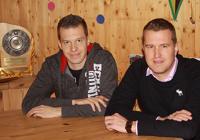 Hoffnungsträger: Das neue Trainergespann, Matthias Kressig (l.) und Sven Gloor, sind Breitenbachs Hoffnungsträger.  Foto: eh-press