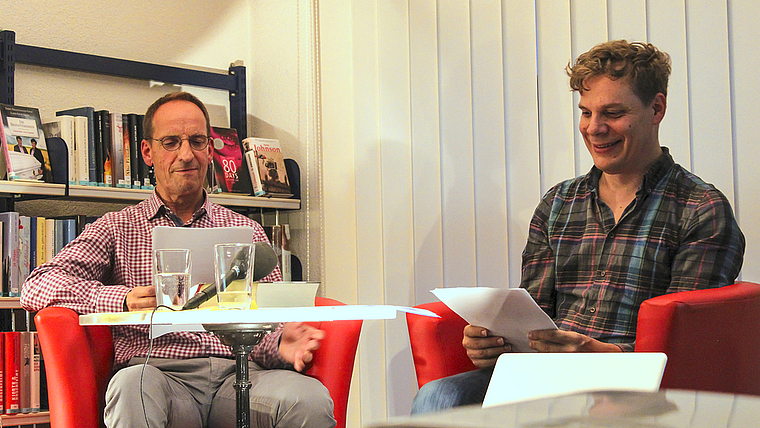 Echte Allgäuer: Die beiden Brüder Werner (links) und Johannes Mayr. Foto: Axel Mannigel