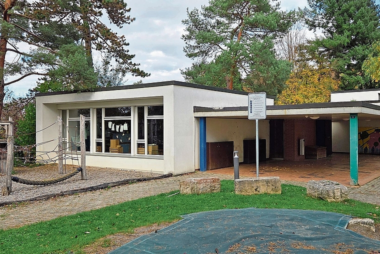 Spezielle Sanierung: Der Kindergarten Im Lee wird so hergerichtet, dass er bei Bedarfmit möglichst geringem Aufwand zur Doppelnutzung ausgebaut werden kann. Foto: ZVG