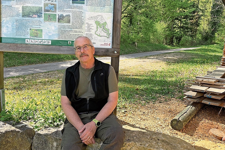 Wird in einem Jahr pensioniert: Revierförster Peter Stampfli.  Foto: Bea Asper
