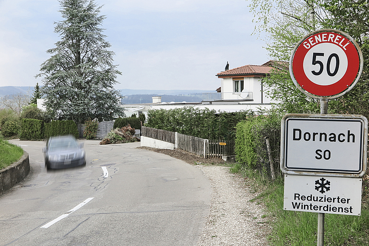 Hochwaldstrasse: Nicht nur der Belag, sondern auch die Wasserrohre sollen saniert werden. Foto: Edmondo Savoldelli