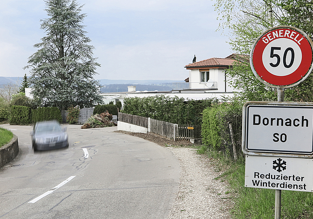 Hochwaldstrasse: Nicht nur der Belag, sondern auch die Wasserrohre sollen saniert werden.  Foto: Edmondo Savoldelli