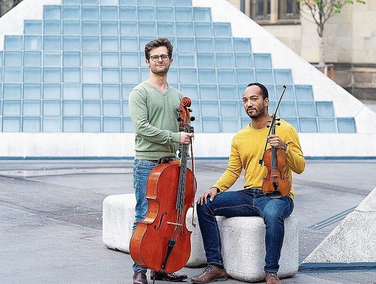 Steiner Duo: Jonathan Faulhaber (l.) und Renato Wiedemann. Foto: ZVG