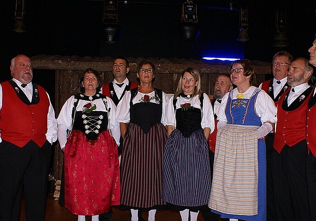 75 Jahre und kein bisschen müde: Jodlerklub Jurarösli Riederwald.

