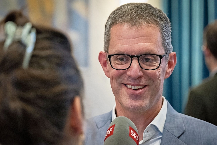 Frisch gewählt: der Arlesheimer Markus Eigenmann. Foto: Keystone / Andreas Becker 