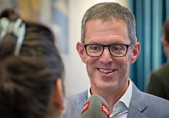 Frisch gewählt: der Arlesheimer Markus Eigenmann. Foto: Keystone / Andreas Becker 