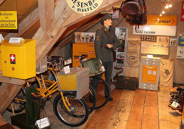 Viel zu entdecken: Das Landpostmuseum Fehren besteht seit 2002.   Foto: Dimitri Hofer