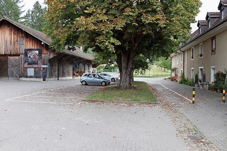 Gemeinsamer Quartierplan mit dem Areal Sonnenhof? Wie es mit dem Badhof (im Bild) weitergehen soll,
ist Anlass hitziger Diskussionen. Foto: Benedikt Kaiser
