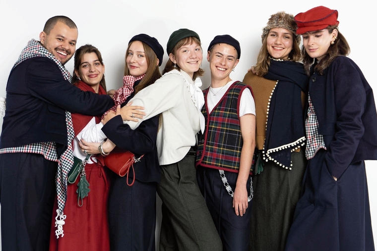 Couture Ateliers: Die Kollektion wurde von Studierenden konzipiert.Foto: zvg