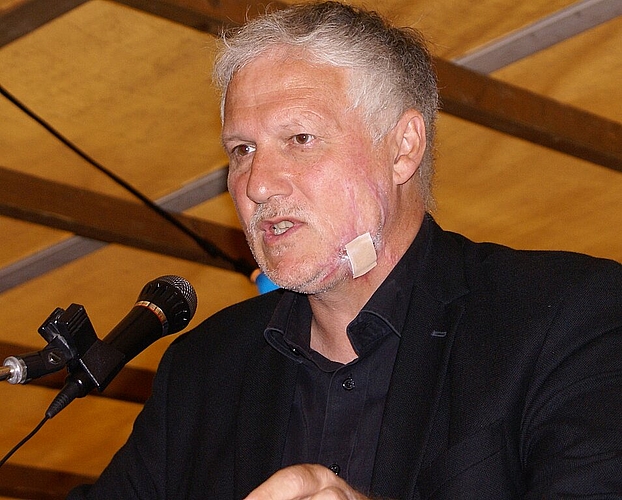 Ernster Festredner: Regierungsrat Peter Gomm.