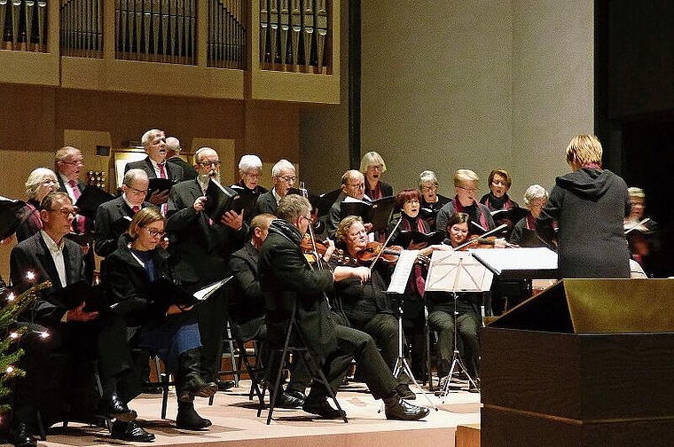 Ein Bild aus vergangenen Zeiten: der Cäcilienchor Münchenstein. Foto: Zvg