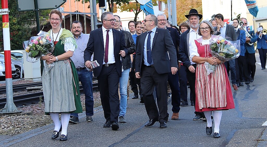 <em>AGLAT: </em>25000 Personen besuchten die Gewerbeausstellung in Laufen. 160 Aussteller präsentierten sich und ihre Produkte.<em/>
