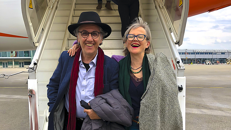 Bereiten ihren Ausstieg vor: Die Theatermacher Georg Darvas und Johanna Schwarz haben den Prozess ihrer Ablösung als Leitungsduo von neuestheater.ch angestossen. Foto: ZVG