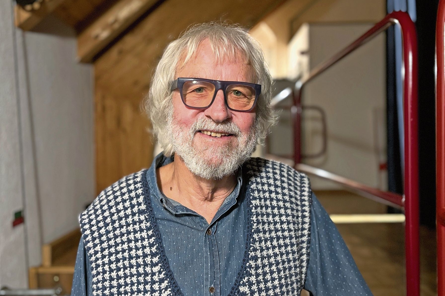 Gründer der Ausstellung: Erwin Schmidt. Fotos: Caspar Reimer Gründer der Ausstellung: Erwin Schmidt. Fotos: Caspar Reimer