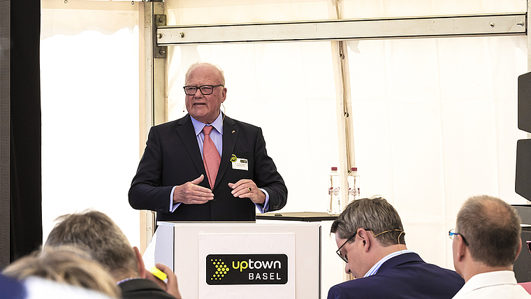 Investiert bis zu 500 Millionen: Uptown-Basel-Gründer Thomas Staehelin. Foto: ZVG