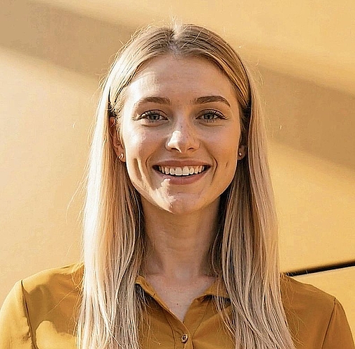 Alex: Die Moderatorin des Workshops ist kein echter Mensch. Foto: Screenshot Intro Video Alex: Die Moderatorin des Workshops ist kein echter Mensch. Foto: Screenshot Intro Video