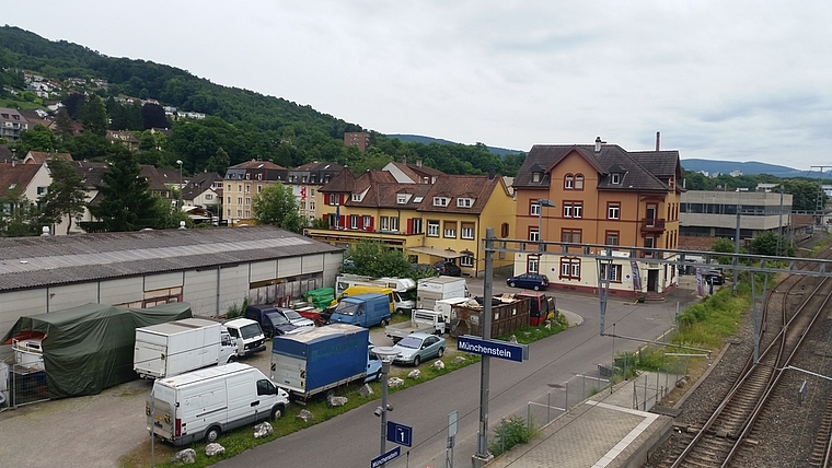 Neue Zonenvorschriften ermöglichen Entwicklung: Im Gstad beim Bahnhof kann bis 30 Meter in die Höhe gebaut werden.