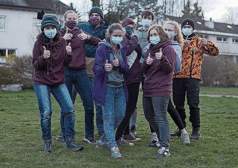 Gemeinsame Erlebnisse: Spiel und Spass in der Gruppe stehen bei der Jubla Reinach im Zentrum. Foto: zVg