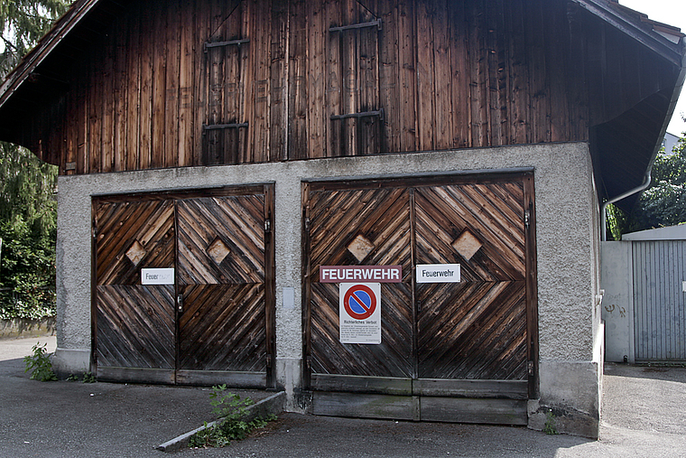Sanierungsbedürftig: Das Magazin Brüggli am Birsweg entspricht nicht mehr den Anforderungen. Foto: Lukas Hausendorf