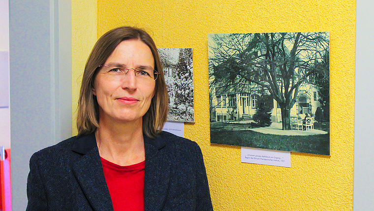 Sucht Geschichten, die zu Herzen gehen: Verena Jäschke, Leiterin Kommunikation der Klinik Arlesheim. Foto: Axel Mannigel