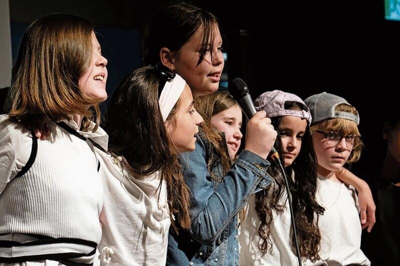 Solo: Es gab auch solistische Einlagen im Musical «Beschti Fründe».