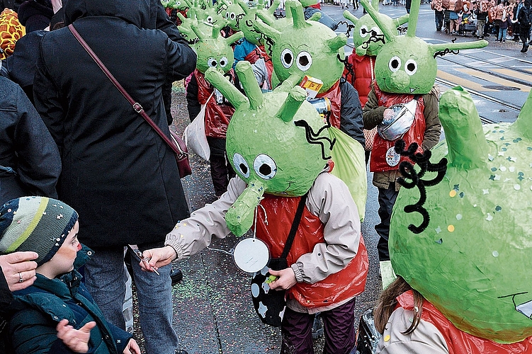 Keine Angst: Von diesem «Olchi» gibt’s etwas – hoffentlich schmeckt’s dann auch.