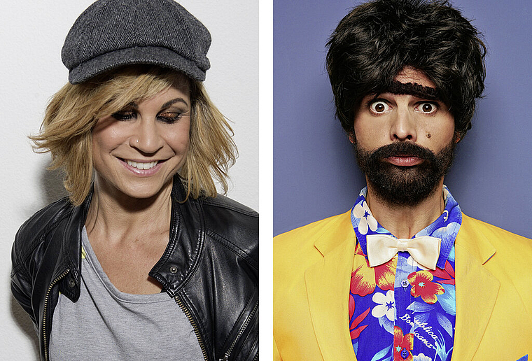 Zwei Highlights aus dem dreitägigen Festprogramm: Singer-Songwriterin Tanja Dankner wird am Freitag, «Süperimmigrant» Müslüm am Samstag auf der Bühne des Eventzelts stehen. Fotos: ZVG