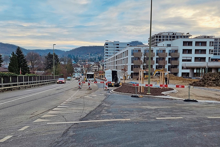 Bauboom im Birstal: das Wohnareal Aere auf Reinacher und Aescher Boden steht sinnbildlich für die hohe Bautätigkeit. Foto:Archiv /Fabia Maieroni
