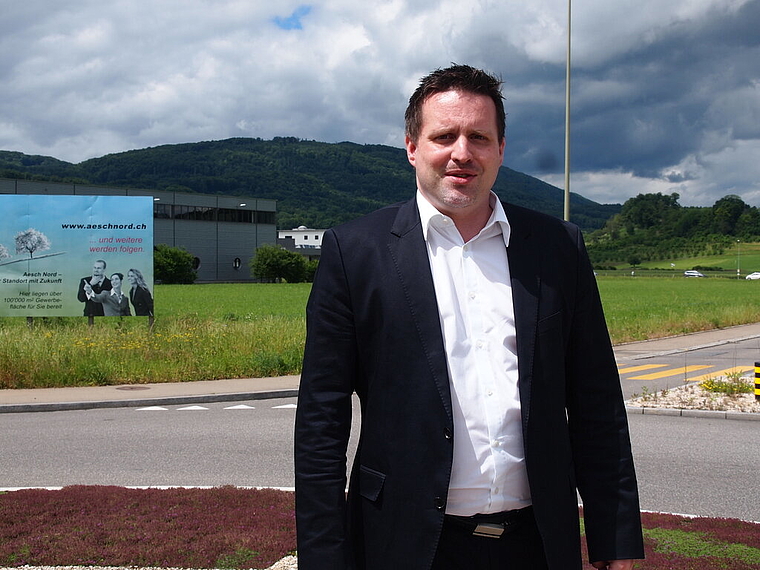 Leitet die Aescher Gemeindeverwaltung: Matthias Gysin zieht nach den ersten 100 Tagen im Amt ein positives Fazit. Foto: Tobias Gfeller
