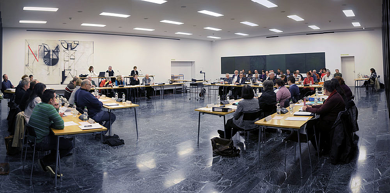 Hier wird Politik gemacht: Die Reinacher Parteien buhlen um möglichst viele Sitze im Einwohnerrat und Gemeinderat.  Foto: Heiner Leuthardt