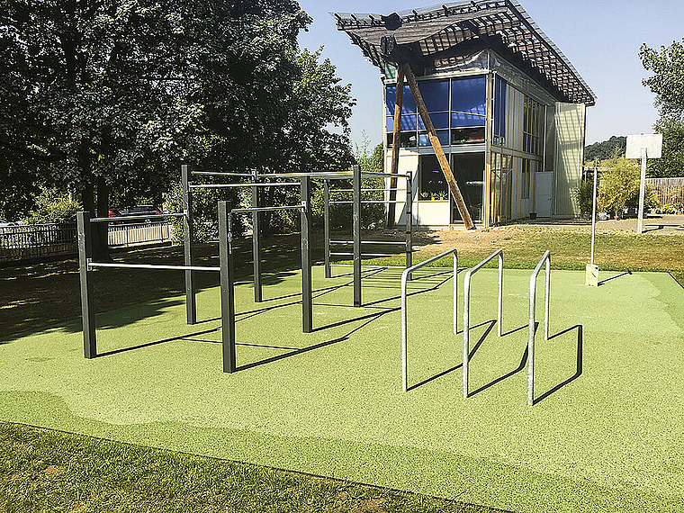 Eröffnung morgen Freitag: Die neue Anlage im Löhrenacker. Foto: Caspar Reimer
