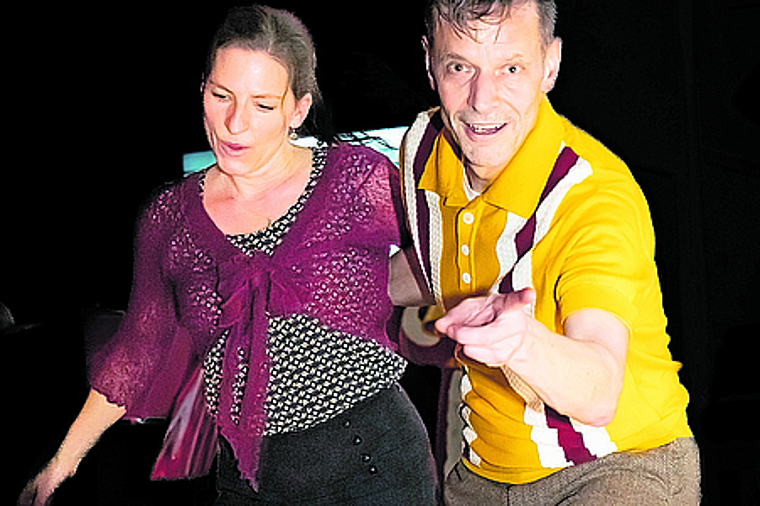Besuchten weltweit Workshops: Stephan Joller mit seiner Frau und Tanzpartnerin Angela Zbinden. Foto: zVg