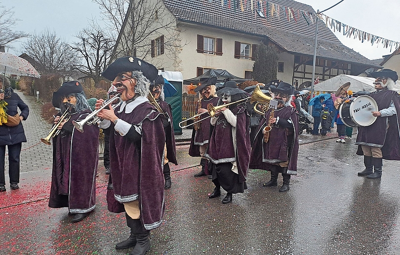 Lautstark: Fägi Musig Basel. Fotos: Thomas Brunnschweiler